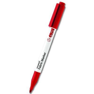 Popisovač na textil Monami Fabric Marker - červená