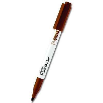 Popisovač na textil Monami Fabric Marker - hnědá