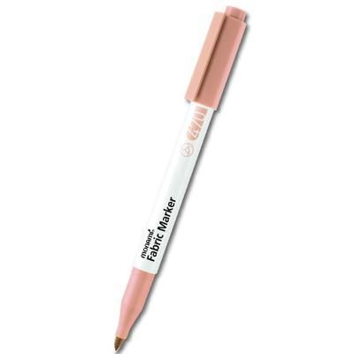 Popisovač na textil Monami Fabric Marker - světle oranžová