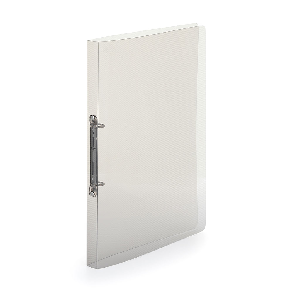 Pořadač 2kroužek A4 2 cm průhledný PP - kouřový