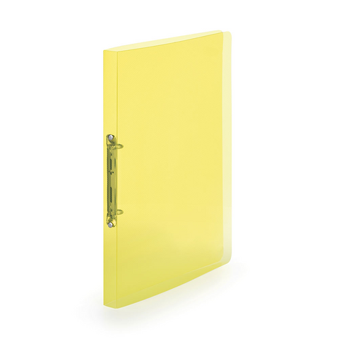 Obrázek produktu: Pořadač 2kroužek A4 2 cm průhledný PP - žlutý