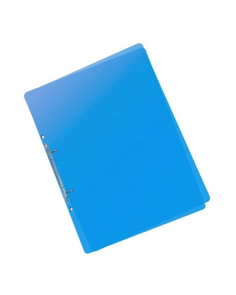 Obrázek produktu: Pořadač 2kroužek A5 2,5 cm průhledný PP - modrý