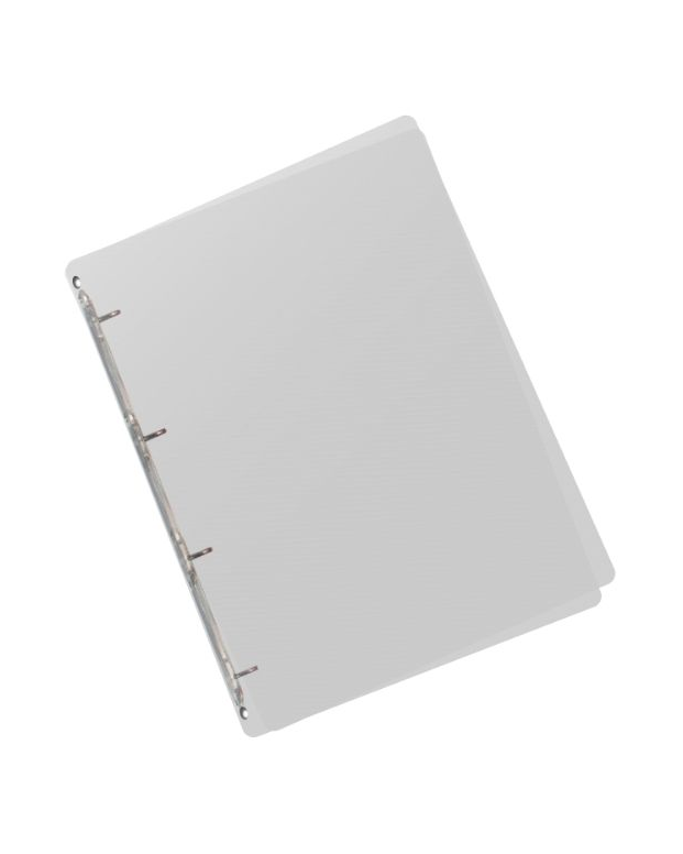 Pořadač 4kroužek A5 2,5 cm průhledný PP - čirý
