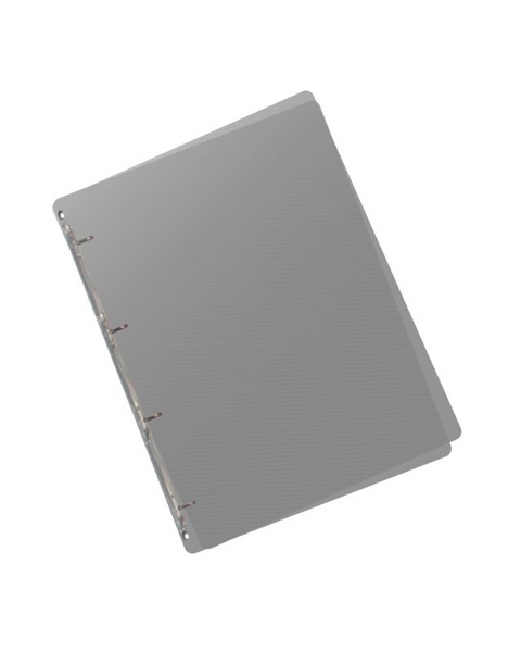 Obrázek produktu: Pořadač 4kroužek A5 2,5 cm průhledný PP - kouřový