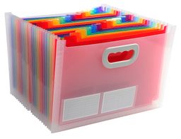 Obrázek produktu: Pořadač na dokumenty Crystal, PP, 24 kapes