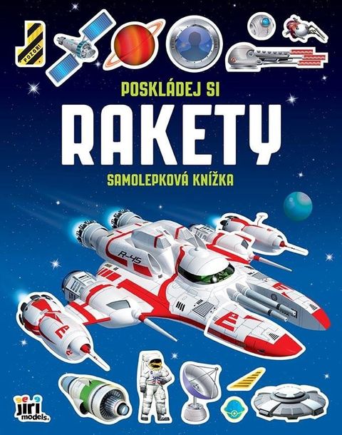 Obrázek produktu: Poskládej si Rakety - Samolepková knížka