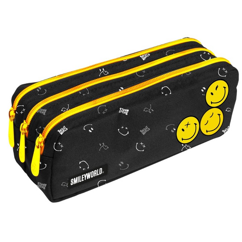 Obrázek produktu: Pouzdro etue 3 zipy Smiley World