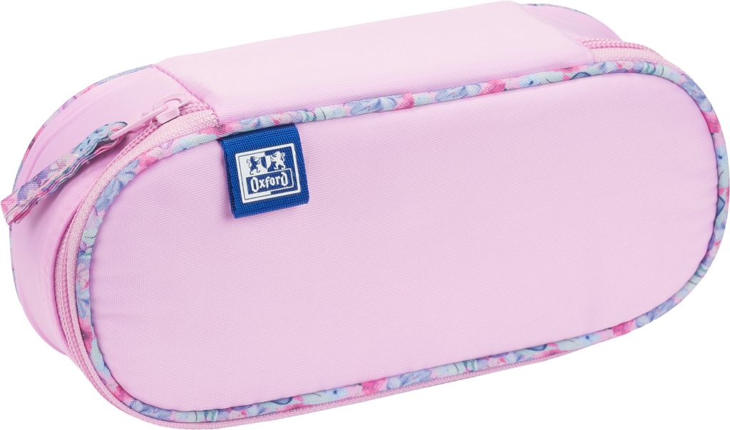 Pouzdro Etue Oxford Flowers - růžové