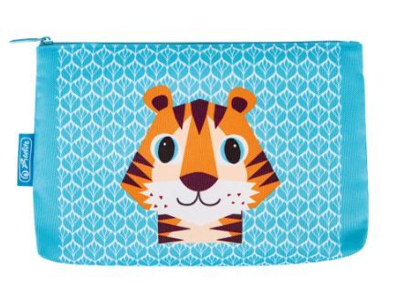 Pouzdro ploché Herlitz - Cute animals Tygr