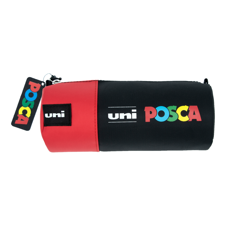 Pouzdro POSCA, černo-červené