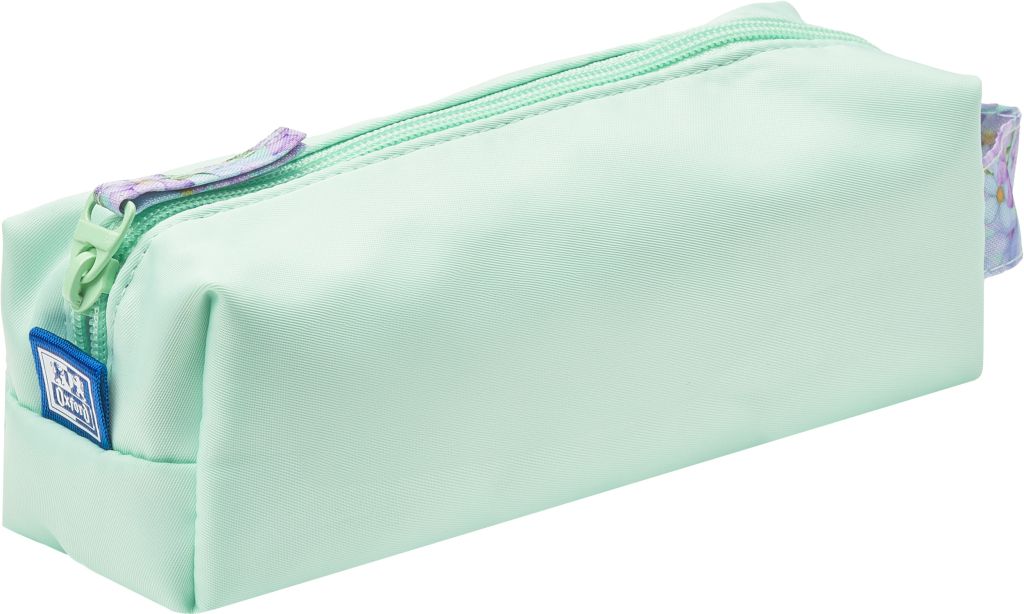 Pouzdro Quattro Oxford Flowers - zelené