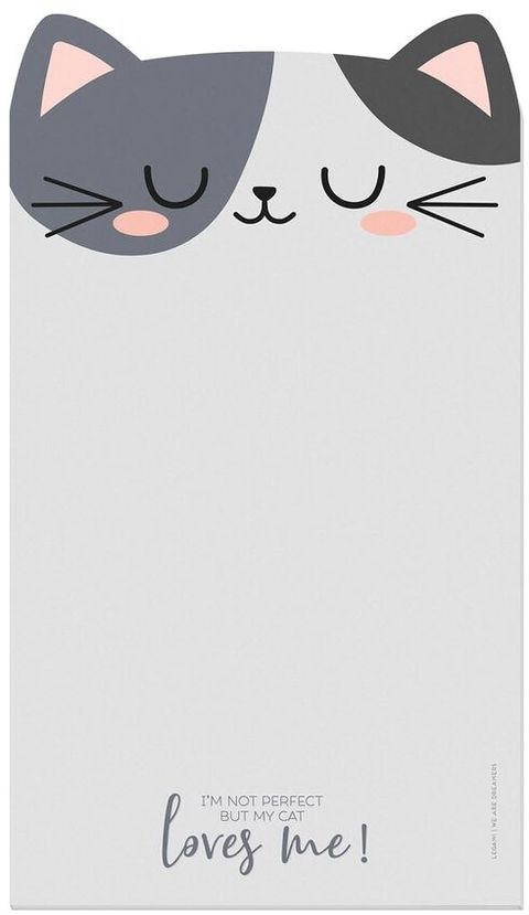 Obrázek produktu: Poznámkový blok Legami 19 × 11 cm, 70 listů - Meow