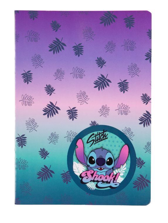Poznámkový sešit Colorino A5 32 l. linkovaný - Stitch motiv 2