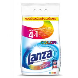 Obrázek produktu: Prací prášek Lanza Fresh & Clean Color - 90 dávek, 5,85 kg