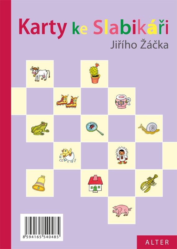 Pracovní karty ke Slabikáři /27 oboustranné karty -slova,úkoly.../