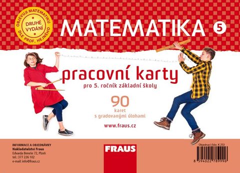 Obrázek produktu: Pracovní karty pro 5. ročník