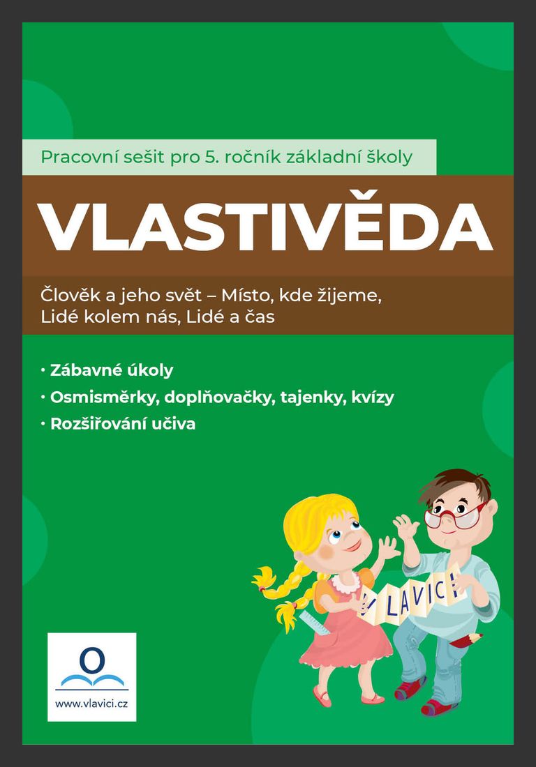 Levně Pracovní sešit - Vlastivěda 5. ročník