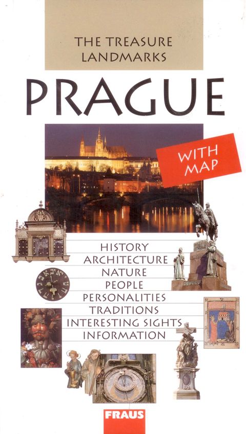 Obrázek produktu: Prague - průvodce Fraus - A - the treasure landmarks