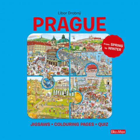 Obrázek produktu: PRAGUE - Puzzles, Colouring, Quizzes
