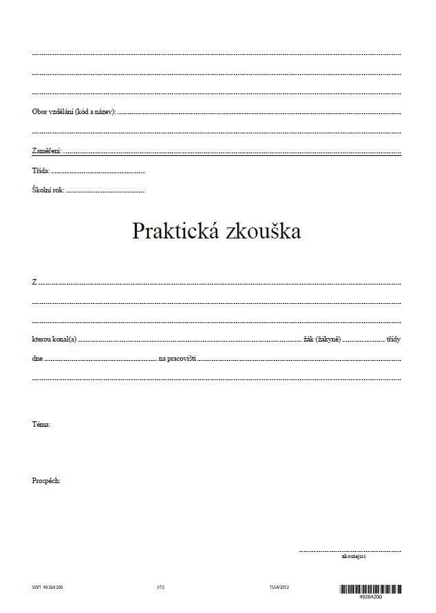 Praktická maturitní zkouška