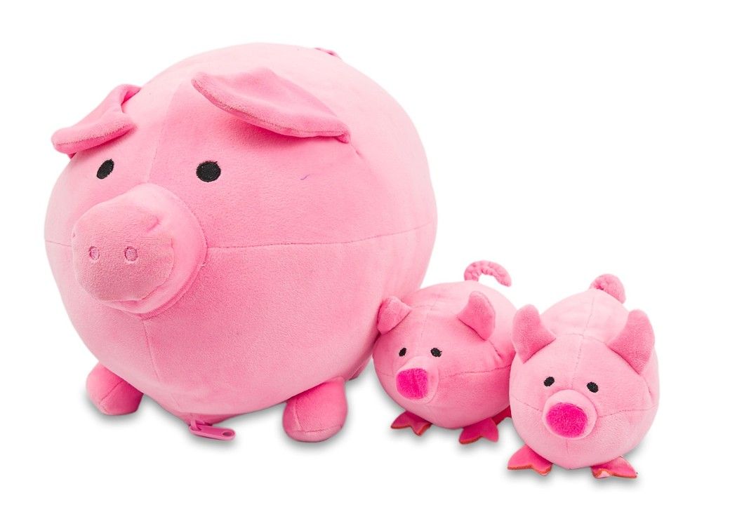 Prasátko a selátka mikrospandex 40 cm