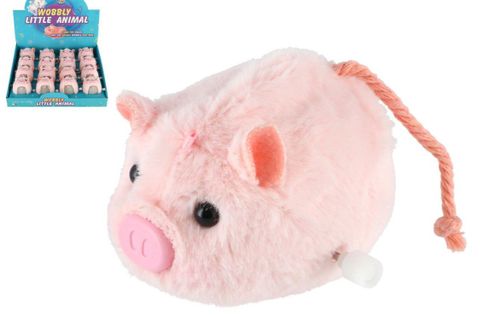 Obrázek produktu: Prasátko na natažení na klíček 8 cm