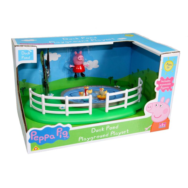 Pepa Pig herní prvky hříště + figurka 