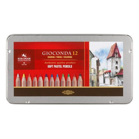 Obrázek produktu: Prašné umělecké křídy Koh-i-noor v tužce - GIOCONDA 8827