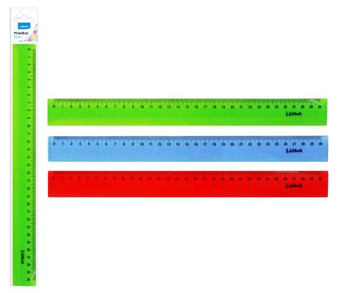 Obrázek produktu: Pravítko LUMA 30 cm - mix barev