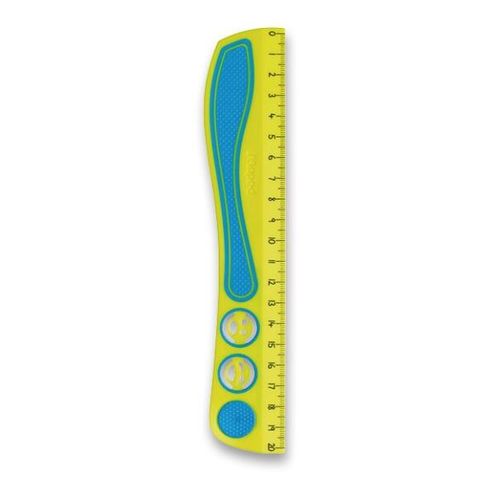 Obrázek produktu: Pravítko MAPED Kidy Learn Grip 20 cm - mix barev