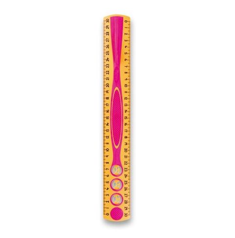 Obrázek produktu: Pravítko MAPED Kidy Learn Grip 30 cm - mix barev