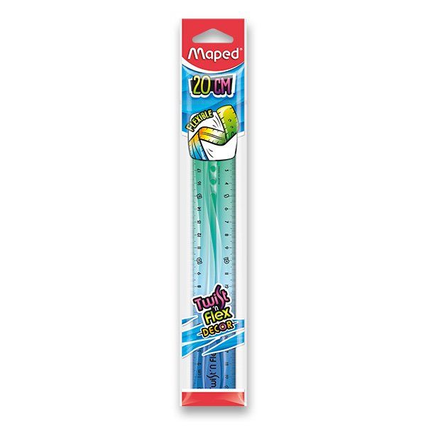 MAPED Pravítko Twist'n Flex duhové 20 cm (mix)