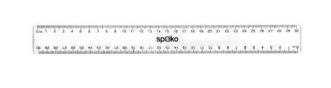 Obrázek produktu: Pravítko Spoko 30 cm - transparentní