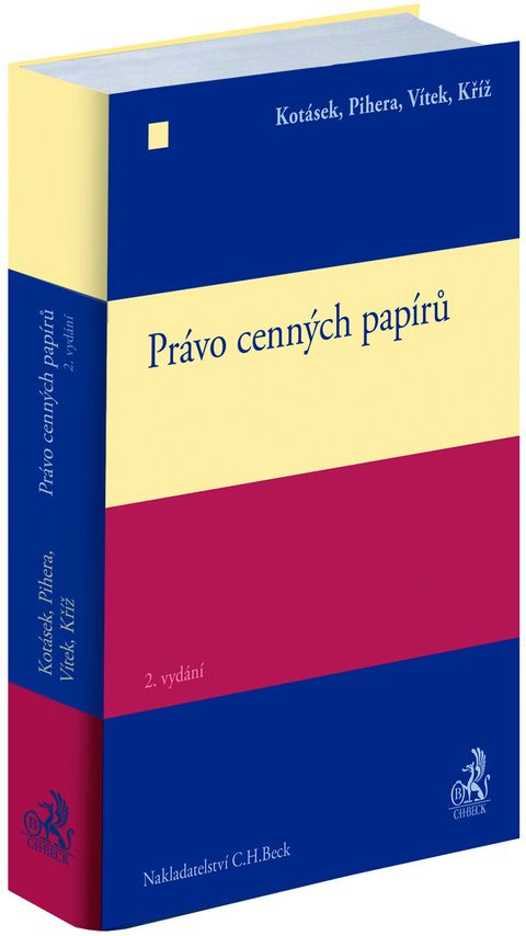 Obrázek produktu: Právo cenných papírů. 2. vydání