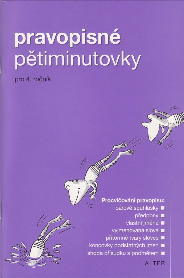 Pravopisné pětiminutovky pro 4. ročník