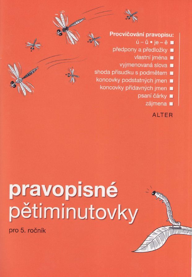 Pravopisné pětiminutovky pro 5. ročník ZŠ