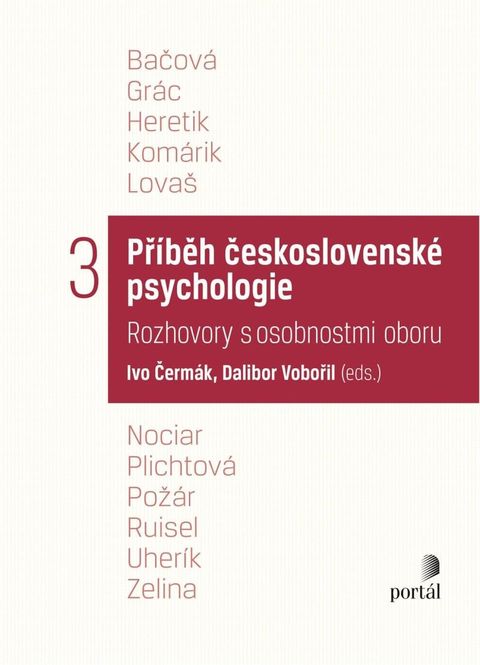 Obrázek produktu: Příběh československé psychologie III.