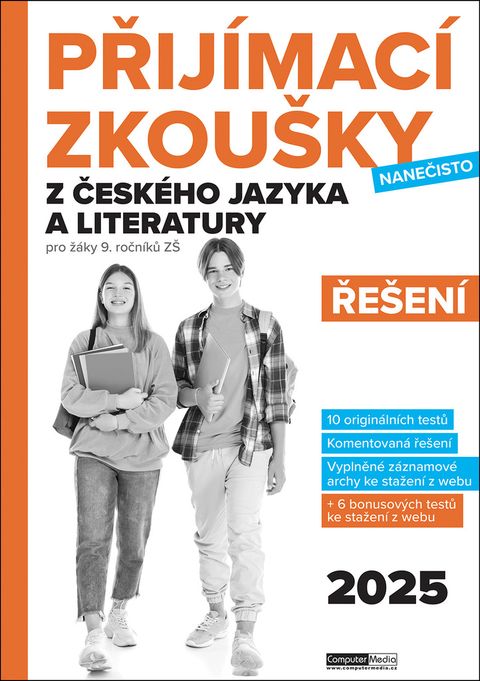 Obrázek produktu: Přijímací zkoušky nanečisto z českého jazyka a literatury - Řešení