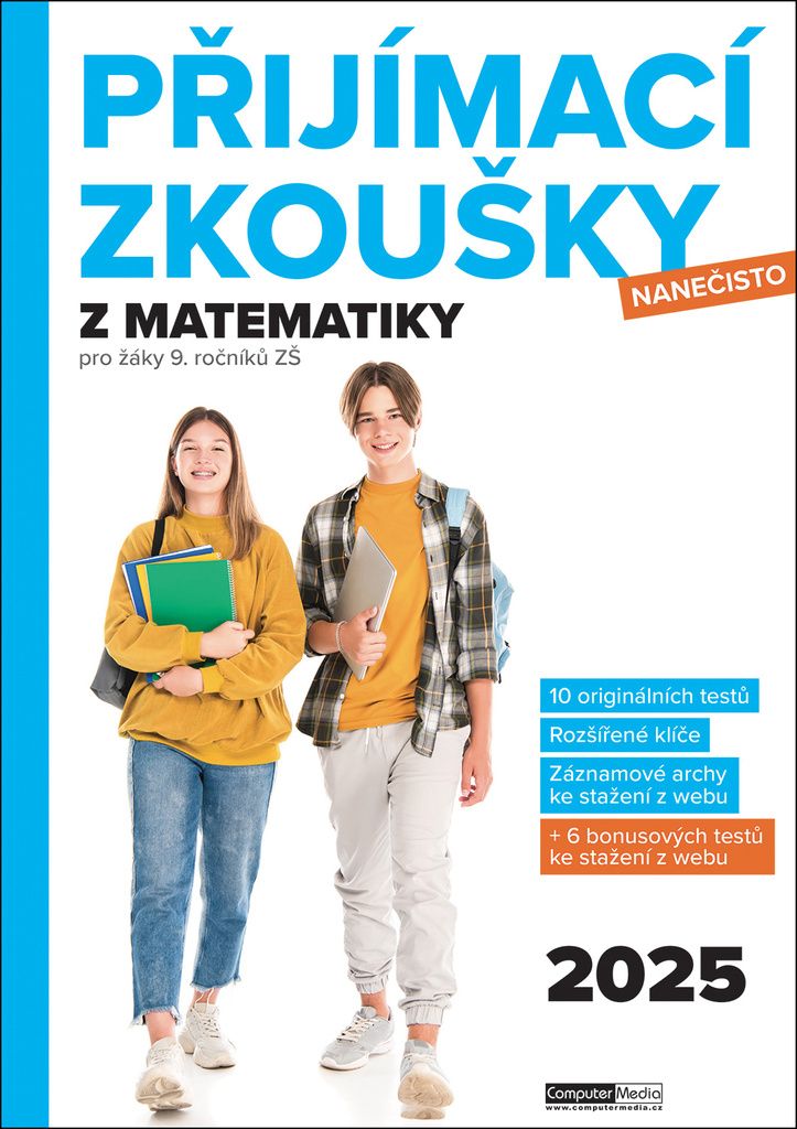 Přijímací zkoušky nanečisto z matematiky - pro žáky 9. ročníků ZŠ (2025)