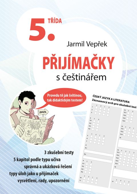 Obrázek produktu: Přijímačky s češtinářem – 5. třída