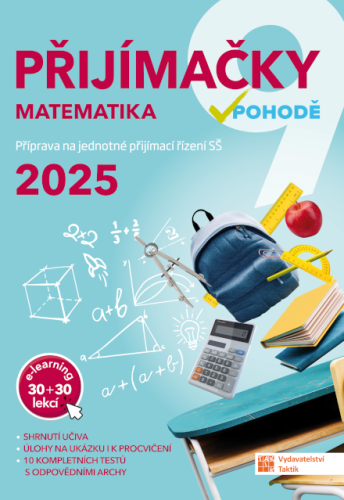 Obrázek produktu: Přijímačky v pohodě 9 - Matematika 2025