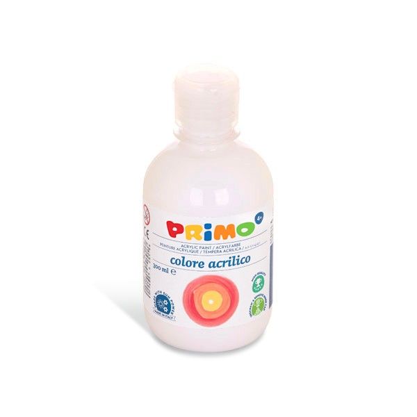 Primo Akrylová barva Acrilica 300 ml - bílá