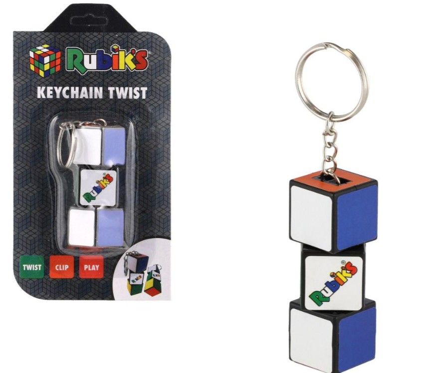Přívěsek na klíče/ Klíčenka hrací kostka Rubik´s