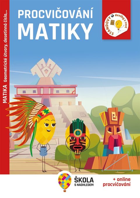 Obrázek produktu: Procvičování matiky - Geometrické útvary, desetinná čísla…