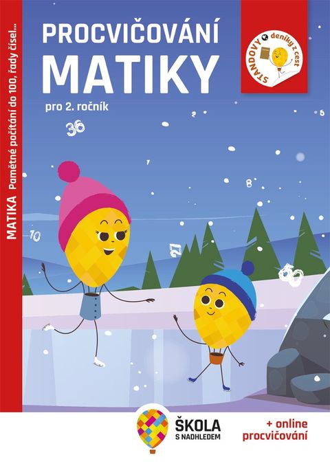 Obrázek produktu: Procvičování matiky pro 2. ročník - Pamětné počítání do 100, řady čísel…