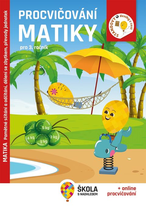 Obrázek produktu: Procvičování matiky pro 3. ročník - Pamětné sčítání a odčítání, dělení se zbytkem, převody jednotek