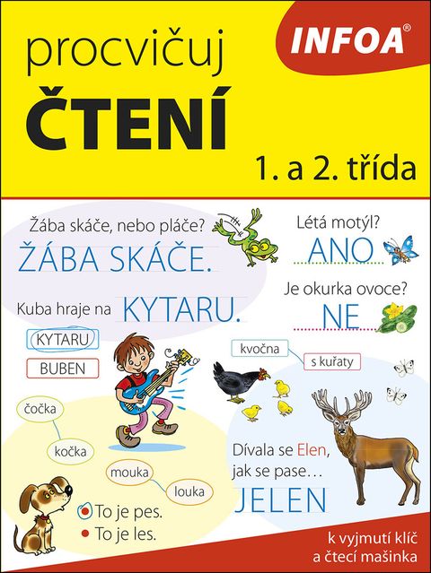 Obrázek produktu: Procvičuj čtení 1. a 2. třída