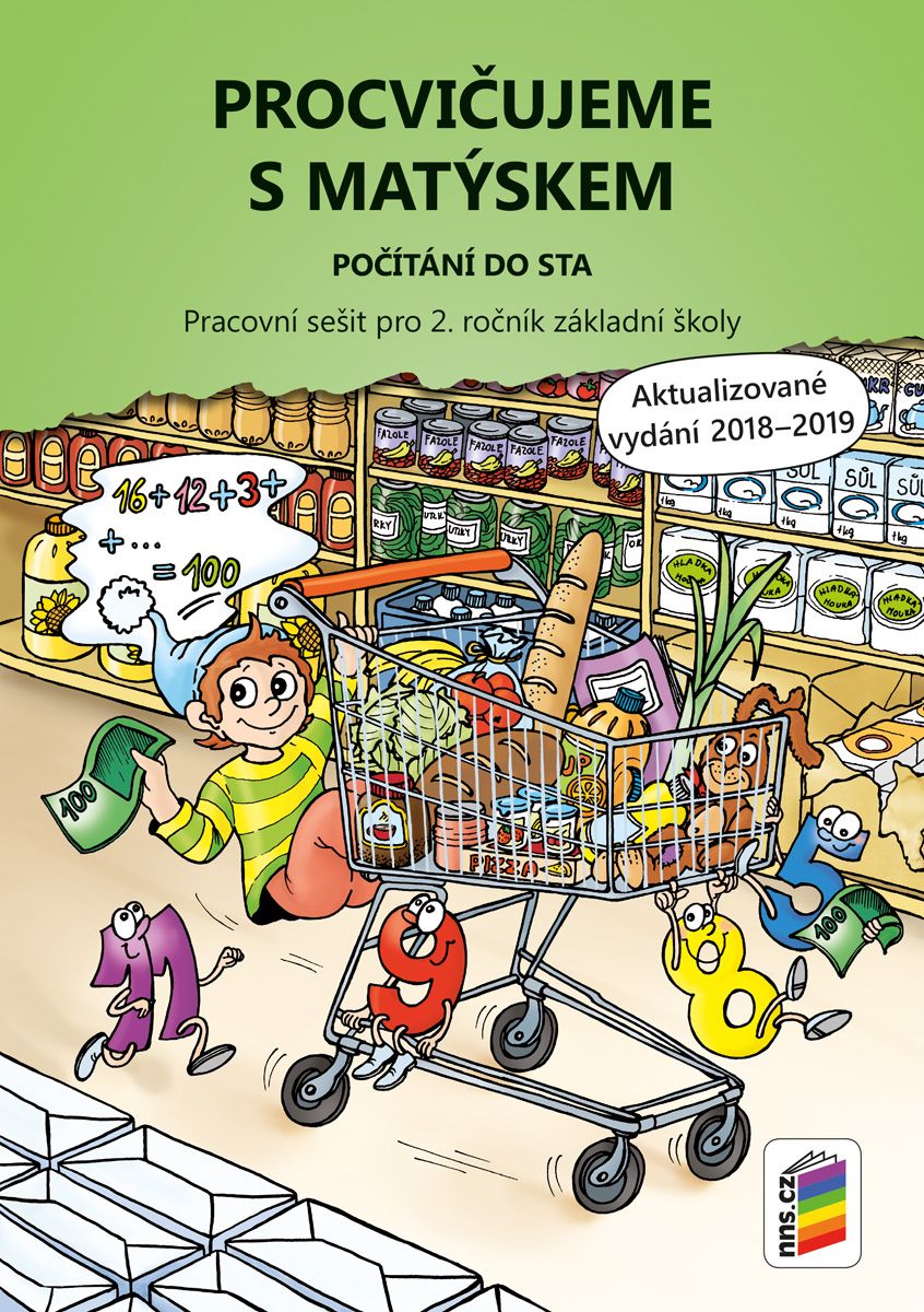 Procvičujeme s Matýskem pro 2. ročník ZŠ - Počítání do sta (akt. vydání 2019)