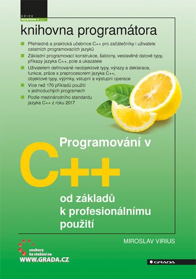 Levně Programování v C++ od základů k profesionálnímu použití