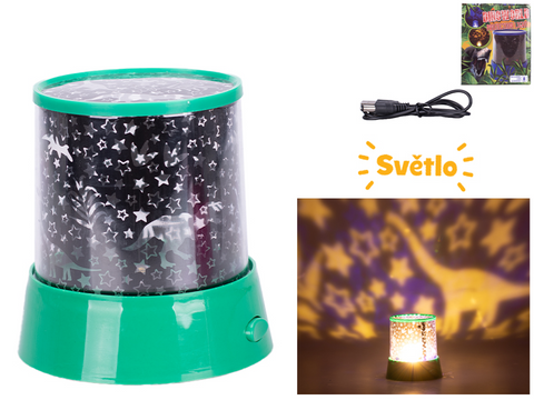 Obrázek produktu: Projekční lampa Dino